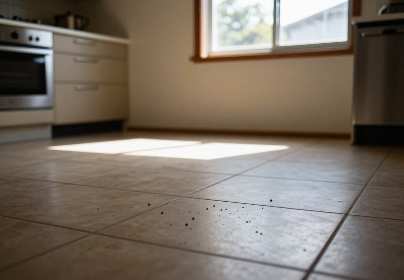Clean, cockroach-free kitchen in Elderslie after treatment